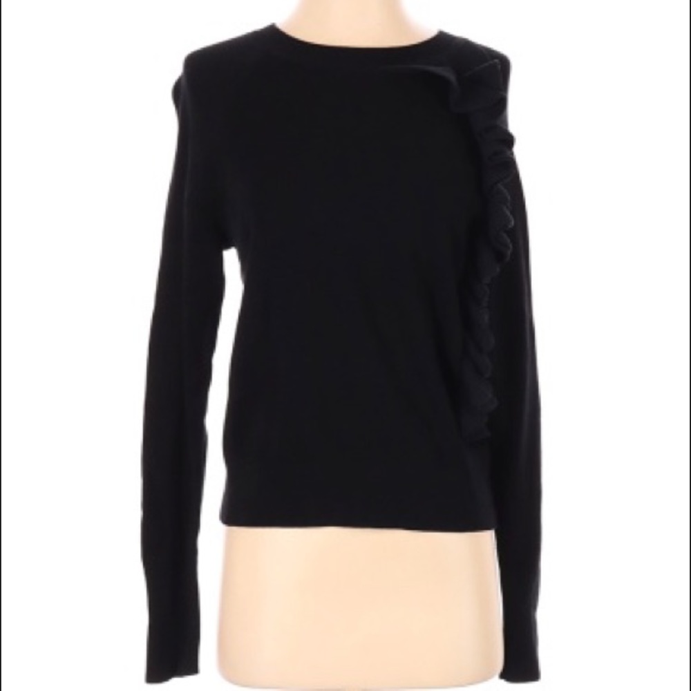 A new Day Black V Neck Sweater Large